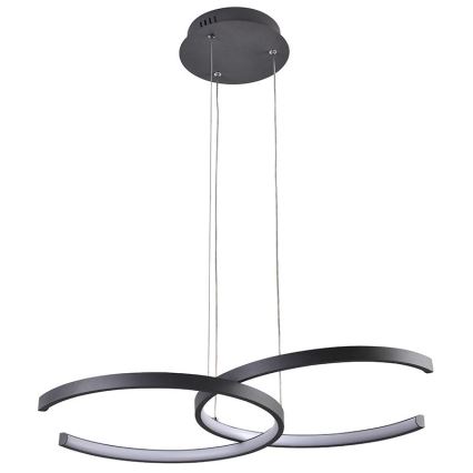 Candelabro suspenso LED com regulação LED/50W/230V 3000-6500K + controlo remoto