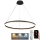 Candelabro suspenso LED com regulação LED/55W/230V 3000-6500K + controlo remoto