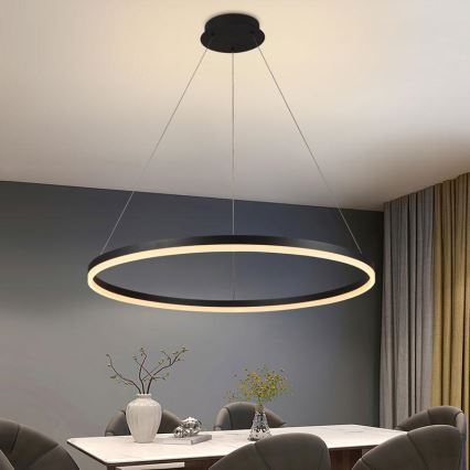 Candelabro suspenso LED com regulação LED/55W/230V 3000-6500K + controlo remoto