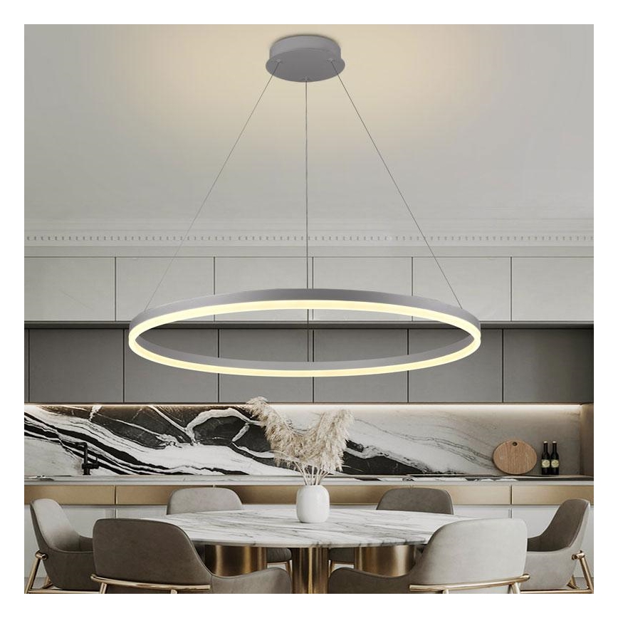 Candelabro suspenso LED com regulação LED/55W/230V 3000-6500K + controlo remoto