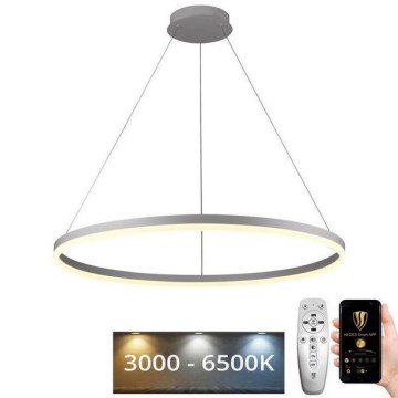 Candelabro suspenso LED com regulação LED/55W/230V 3000-6500K + controlo remoto