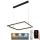 Candelabro suspenso LED com regulação LED/55W/230V 3000-6500K + controlo remoto