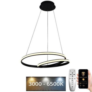 Candelabro suspenso LED com regulação LED/65W/230V 3000-6500K + controlo remoto