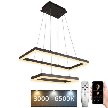 Candelabro suspenso LED com regulação LED/65W/230V 3000-6500K + controlo remoto
