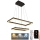 Candelabro suspenso LED com regulação LED/65W/230V 3000-6500K + controlo remoto