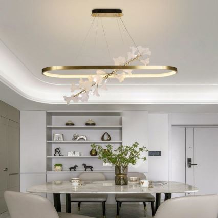 Candelabro suspenso LED com regulação LED/65W/230V 3000-6500K + controlo remoto