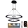 Candelabro suspenso LED com regulação LED/65W/230V 3000-6500K + controlo remoto