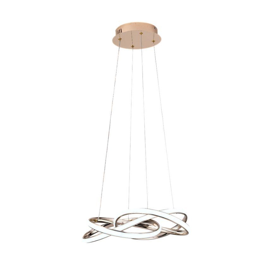 Candelabro suspenso LED com regulação LED/65W/230V 3000-6500K dourada + controlo remoto