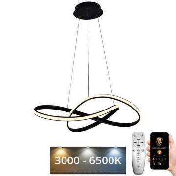 Candelabro suspenso LED com regulação LED/70W/230V 3000-6500K + controlo remoto