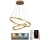 Candelabro suspenso LED com regulação LED/70W/230V 3000-6500K + controlo remoto