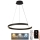Candelabro suspenso LED com regulação LED/70W/230V 3000-6500K + controlo remoto