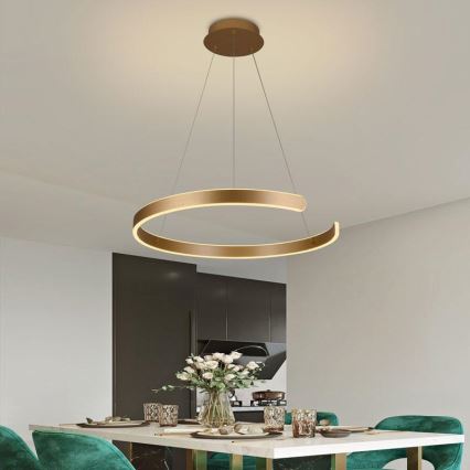 Candelabro suspenso LED com regulação LED/70W/230V 3000-6500K + controlo remoto