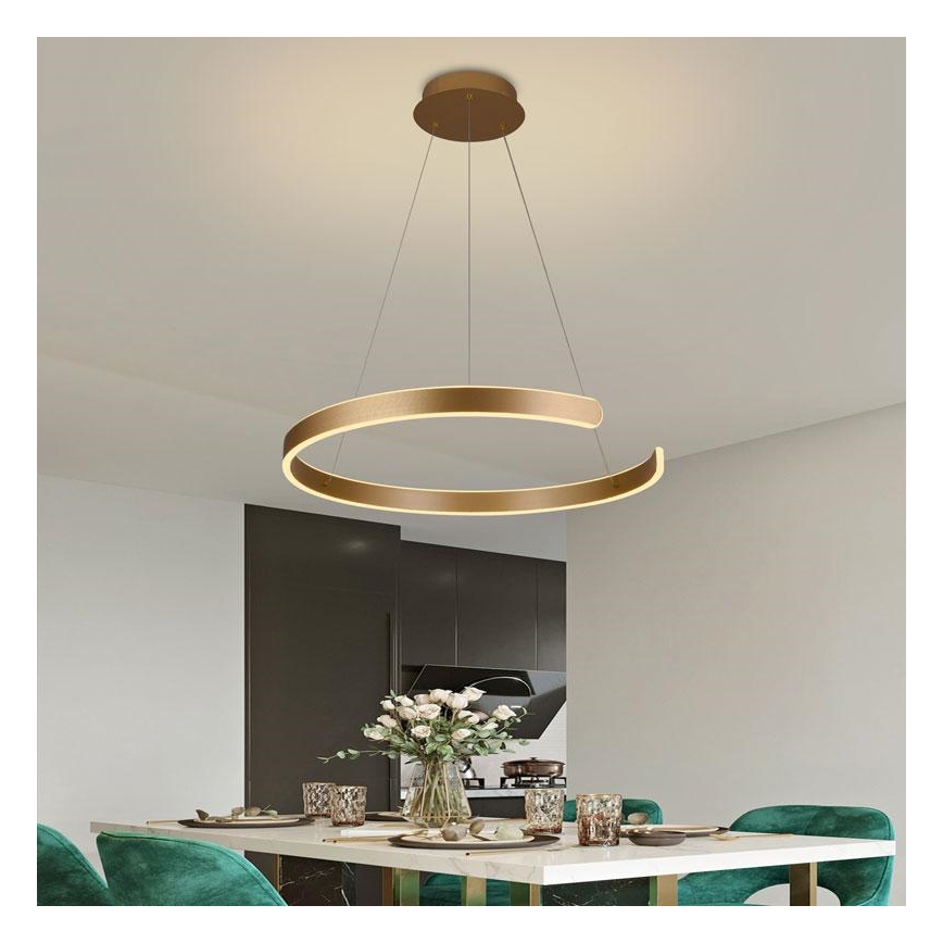 Candelabro suspenso LED com regulação LED/70W/230V 3000-6500K + controlo remoto