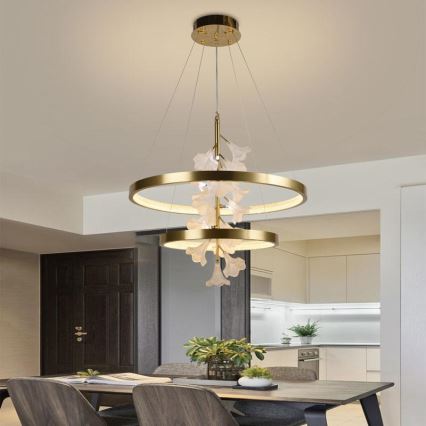 Candelabro suspenso LED com regulação LED/70W/230V 3000-6500K + controlo remoto
