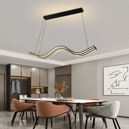 Candelabro suspenso LED com regulação LED/70W/230V 3000-6500K + controlo remoto