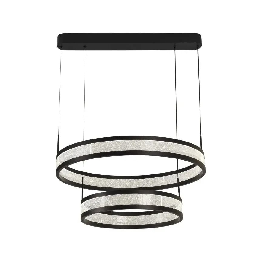 Candelabro suspenso LED com regulação LED/70W/230V 3000-6500K preto + controlo remoto