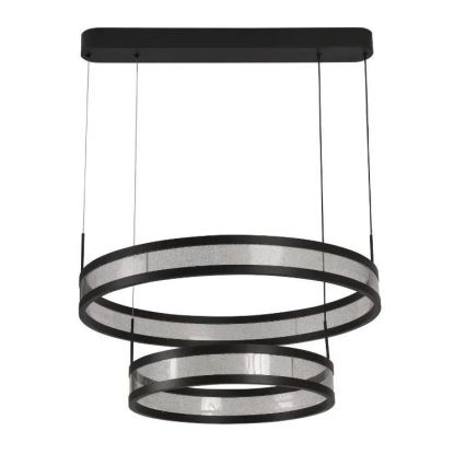 Candelabro suspenso LED com regulação LED/70W/230V 3000-6500K preto + controlo remoto
