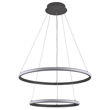 Candelabro suspenso LED com regulação LED/75W/230V 3000-6500K + controlo remoto