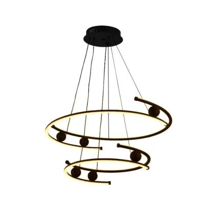 Candelabro suspenso LED com regulação LED/80W/230V 3000-6500K + controlo remoto