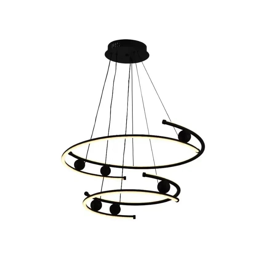 Candelabro suspenso LED com regulação LED/80W/230V 3000-6500K + controlo remoto