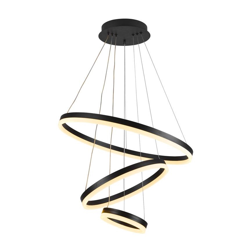 Candelabro suspenso LED com regulação LED/85W/230V 3000-6500K + controlo remoto