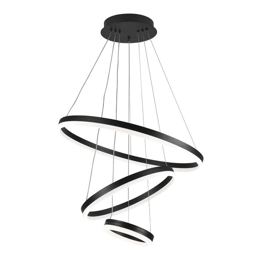 Candelabro suspenso LED com regulação LED/85W/230V 3000-6500K + controlo remoto