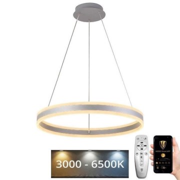 Candelabro suspenso LED com regulação LED/85W/230V 3000-6500K + controlo remoto