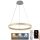 Candelabro suspenso LED com regulação LED/85W/230V 3000-6500K + controlo remoto