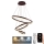 Candelabro suspenso LED com regulação LED/85W/230V 3000-6500K + controlo remoto
