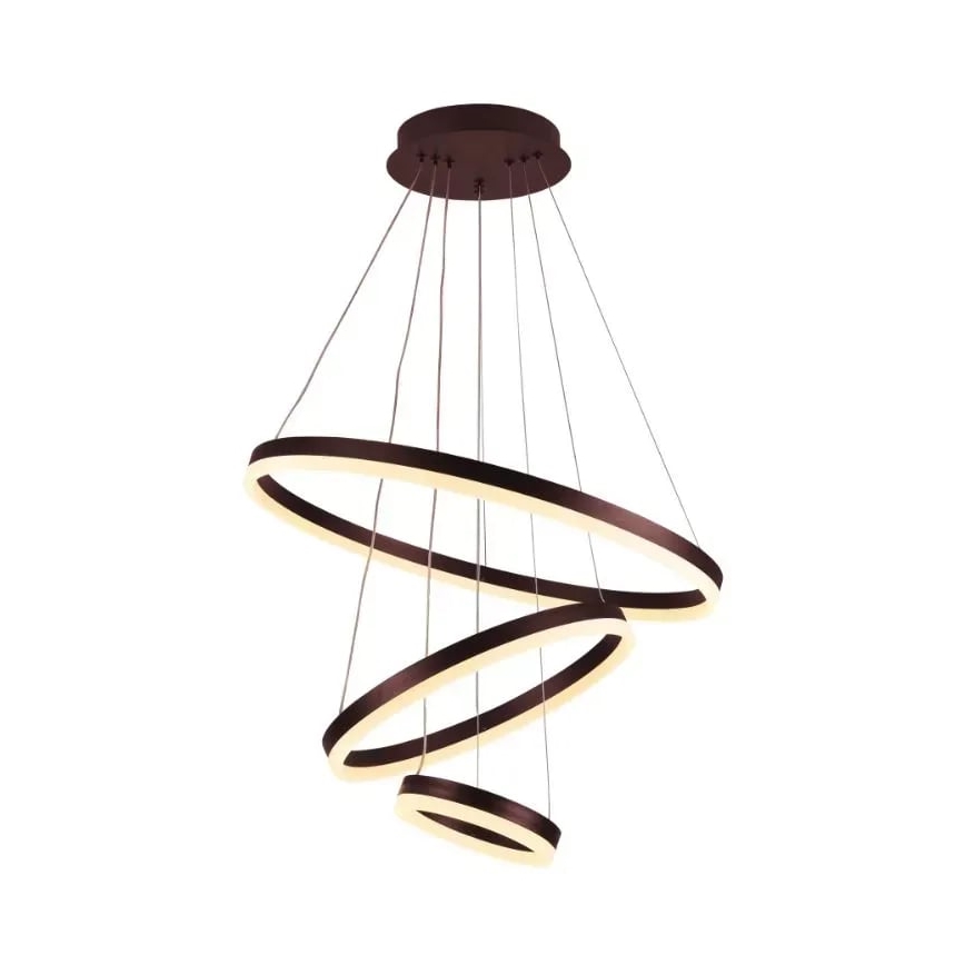Candelabro suspenso LED com regulação LED/85W/230V 3000-6500K + controlo remoto