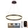 Candelabro suspenso LED com regulação LED/85W/230V 3000-6500K + controlo remoto