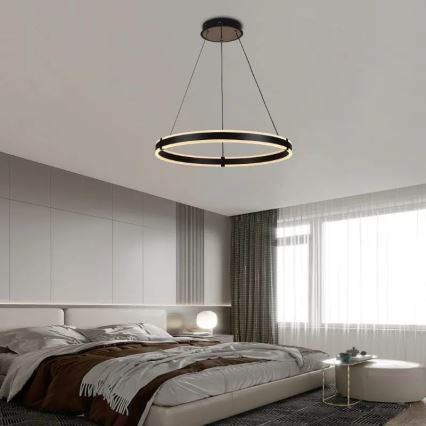 Candelabro suspenso LED com regulação LED/85W/230V 3000-6500K + controlo remoto