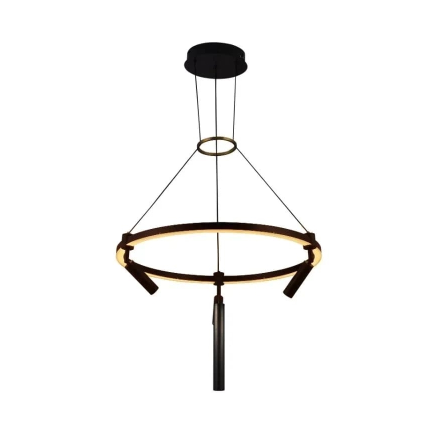 Candelabro suspenso LED com regulação LED/85W/230V 3000-6500K + controlo remoto