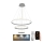 Candelabro suspenso LED com regulação LED/90W/230V 3000-6500K + controlo remoto