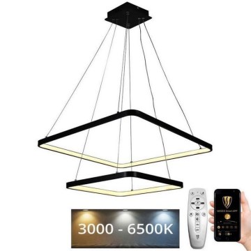 Candelabro suspenso LED com regulação LED/90W/230V 3000-6500K + controlo remoto