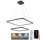 Candelabro suspenso LED com regulação LED/90W/230V 3000-6500K + controlo remoto