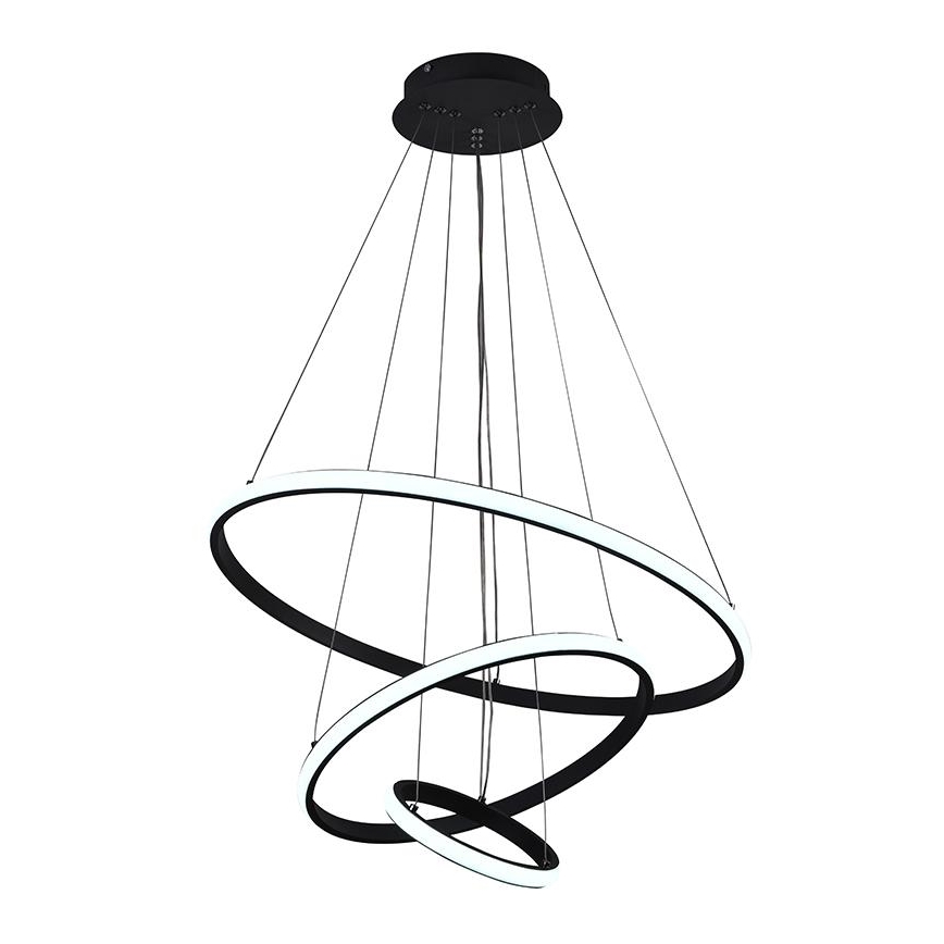 Candelabro suspenso LED com regulação LED/90W/230V 3000-6500K + controlo remoto