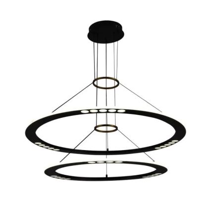 Candelabro suspenso LED com regulação LED/90W/230V 3000-6500K + controlo remoto