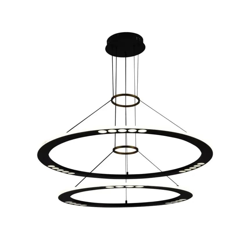 Candelabro suspenso LED com regulação LED/90W/230V 3000-6500K + controlo remoto