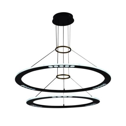 Candelabro suspenso LED com regulação LED/90W/230V 3000-6500K + controlo remoto
