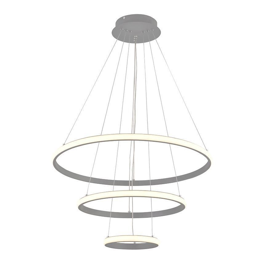 Candelabro suspenso LED com regulação LED/90W/230V 3000-6500K + controlo remoto