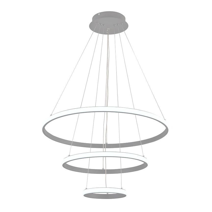 Candelabro suspenso LED com regulação LED/90W/230V 3000-6500K + controlo remoto