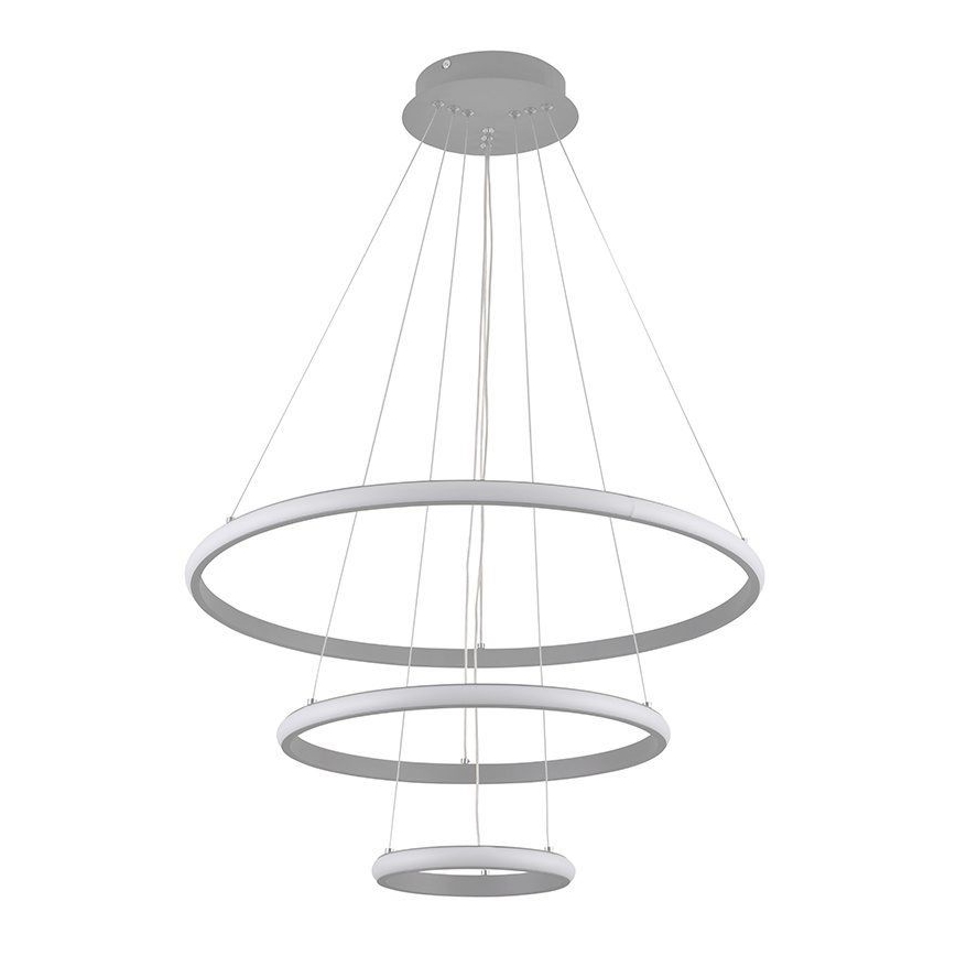 Candelabro suspenso LED com regulação LED/90W/230V 3000-6500K + controlo remoto