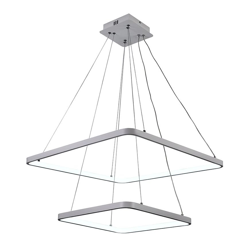 Candelabro suspenso LED com regulação LED/90W/230V 3000-6500K + controlo remoto