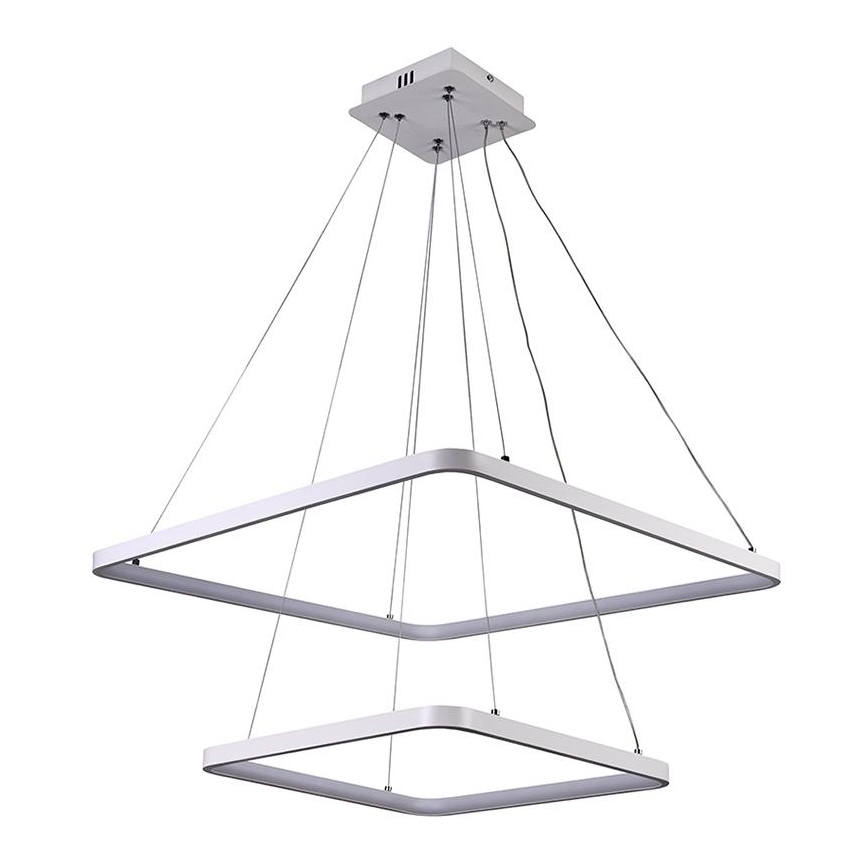 Candelabro suspenso LED com regulação LED/90W/230V 3000-6500K + controlo remoto
