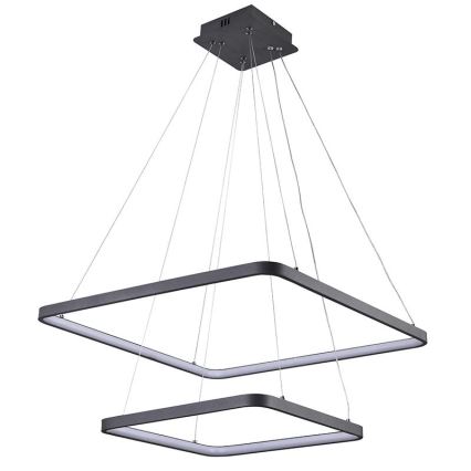 Candelabro suspenso LED com regulação LED/90W/230V 3000-6500K + controlo remoto