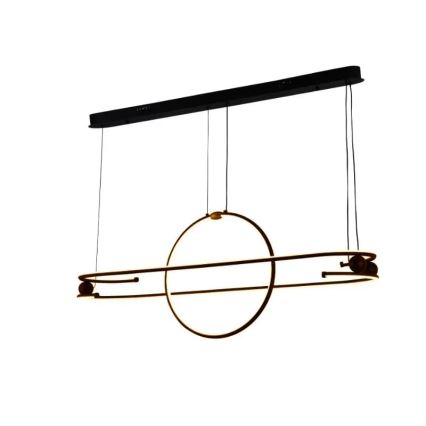 Candelabro suspenso LED com regulação LED/95W/230V 3000-6500K + controlo remoto