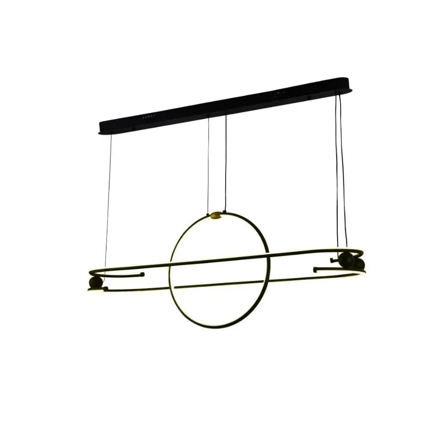 Candelabro suspenso LED com regulação LED/95W/230V 3000-6500K + controlo remoto