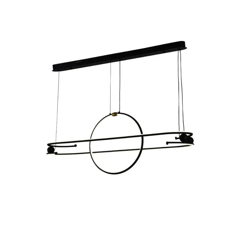 Candelabro suspenso LED com regulação LED/95W/230V 3000-6500K + controlo remoto