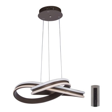 Candelabro suspenso LED com regulação LED/96W/230V diâmetro 54 cm + controlo remoto